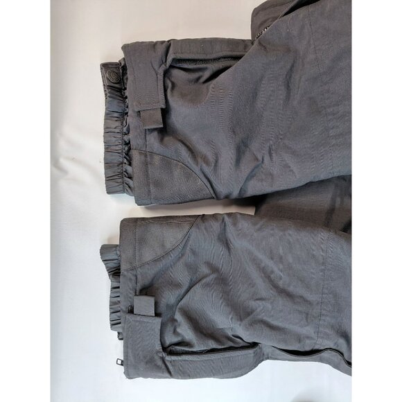 Cabelas Mens Insulated Snow Bib Pants With Adjustable Straps Size S Black - Picture 16 of 16